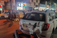 شاخ به شاخ شدن دو موتور سیکلت سوار در نصیر شهر / هر دو راهی بیمارستان شدند