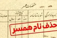 روش تازه کلاهبرداری/با ده میلیون نام همسر را از شناسنامه حذف میکنیم!