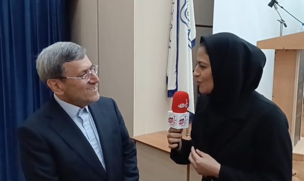 ببینید / مصاحبه در مراسم اختتامیه لیگ فوتسال و والیبال نصیرشهر