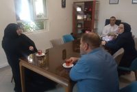 بازدید مسئول امور بانوان فرمانداری رباط‌کریم از کارخانه «پارت کوشان» در شهرک زواره‌ای