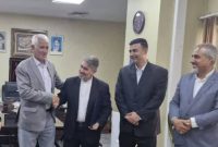 پیگیری مسائل زمین‌های نصیرشهر در نشست عباس برزگر با مسئول ثبت اسناد رباط‌کریم