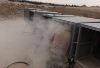 سندبلاست حرفه‌ای در تهران | سندبلاست مخزن، سوله، لوله و قطعات صنعتی + رنگ اپوکسی تخصصی