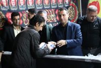 برپایی موکب پذیرایی شهرداری نصیرشهر در اربعین شهادت امام امت
