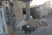 لزوم ساماندهی و جمع‌آوری نخاله‌های ساختمانی در نصیرشهر/تصویری از وضعیت در لاله ۱۱